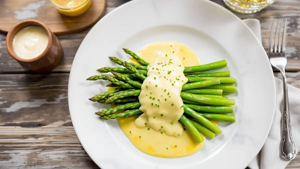 Ik ontdekte het verticaal koken van asperges: in een mum van tijd zijn ze van top tot teen zacht, een echte traktatie bij mijn maaltijden.