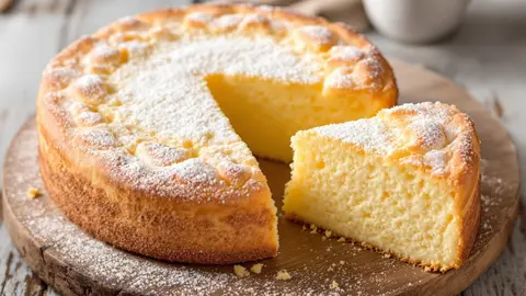 Klaar in 30 minuten, deze luchtige en lichte Savooise cake is het onmisbare recept om je gasten moeiteloos te imponeren.