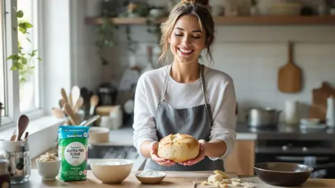 Op zoek naar een glutenvrij broodrecept? Zo maak je een heerlijk brood met slechts 2 ingrediënten en weinig calorieën per portie.