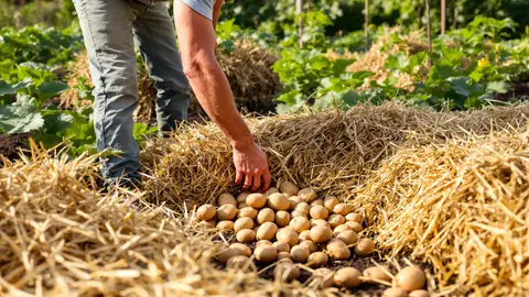 We dachten dat aanaarden essentieel was: veel tuiniers oogsten aardappelen zonder deze techniek en behalen betere resultaten.