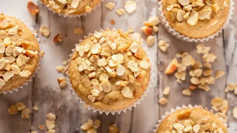 Ik verving boter door een voorraadkast-ingrediënt en mijn appel-havermoutmuffins werden ongelooflijk luchtig, een echt succes bij de snacktijd.