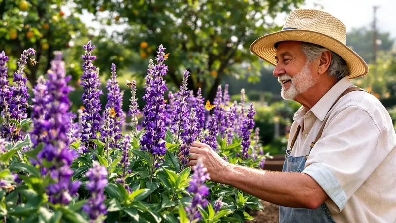 Men dacht dat lavendel de meeste bijen aantrok: een droogtetolerante vaste plant doet het nog beter met weinig water